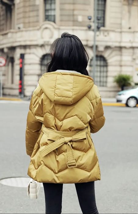 Пуховик з наповнювачем качиного пуху, розмір L-XL,