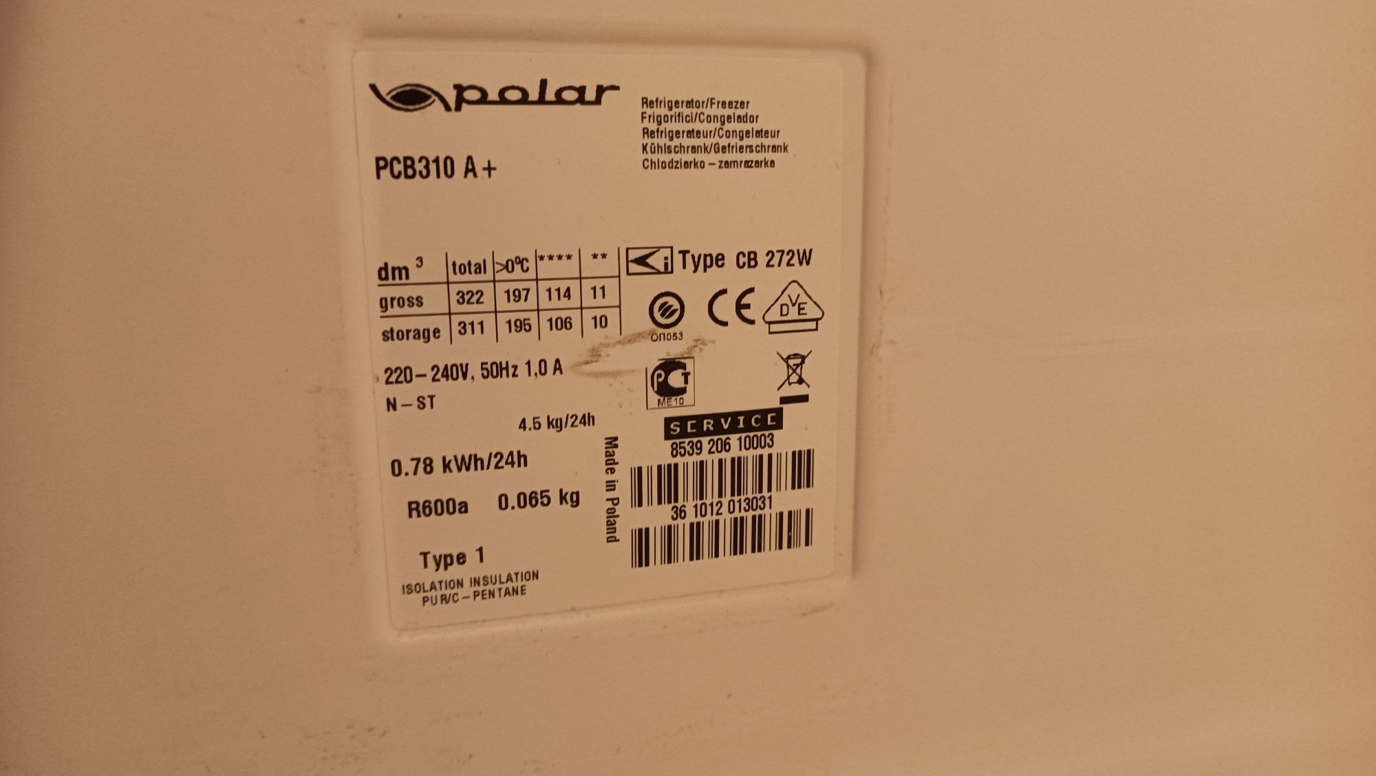 Szuflady do lodówki i zamrażarki Polar