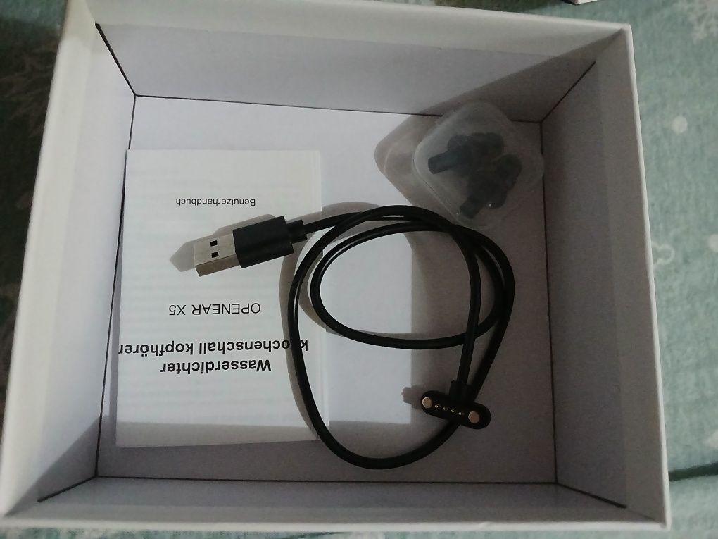 Słuchawki Bezprzewodowe Wokółuszne Openear IP68 Bone X5