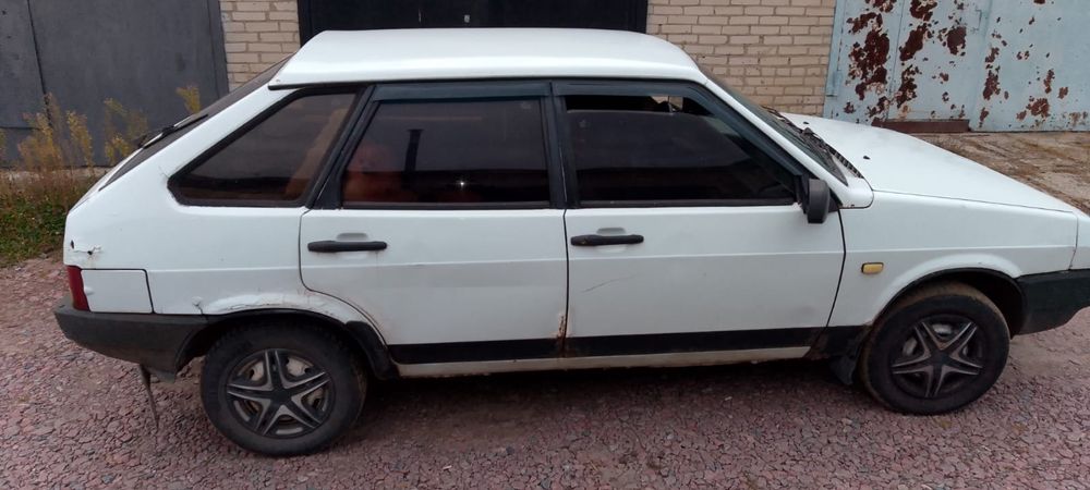 Ваз 2109 на полном ходу