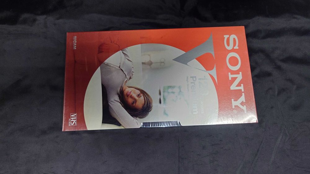 Sony VHS Cassette Series V Premium 120 minutos
