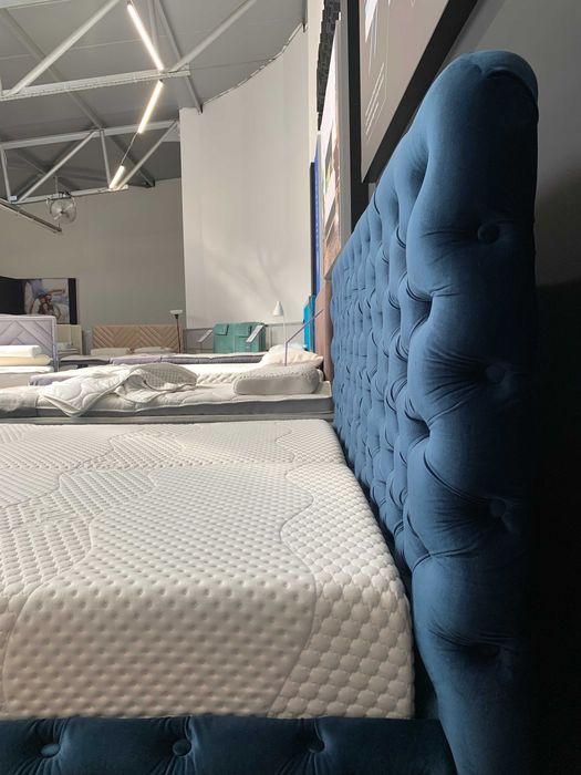 Łóżko New Elegance Havana ramowe z pojemnikiem 160x200 - Ekspozycyjne