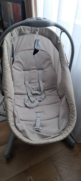 BABY HUG PRO 5w1 leżaczek kołyska łóżeczko krzesełko do karmienia