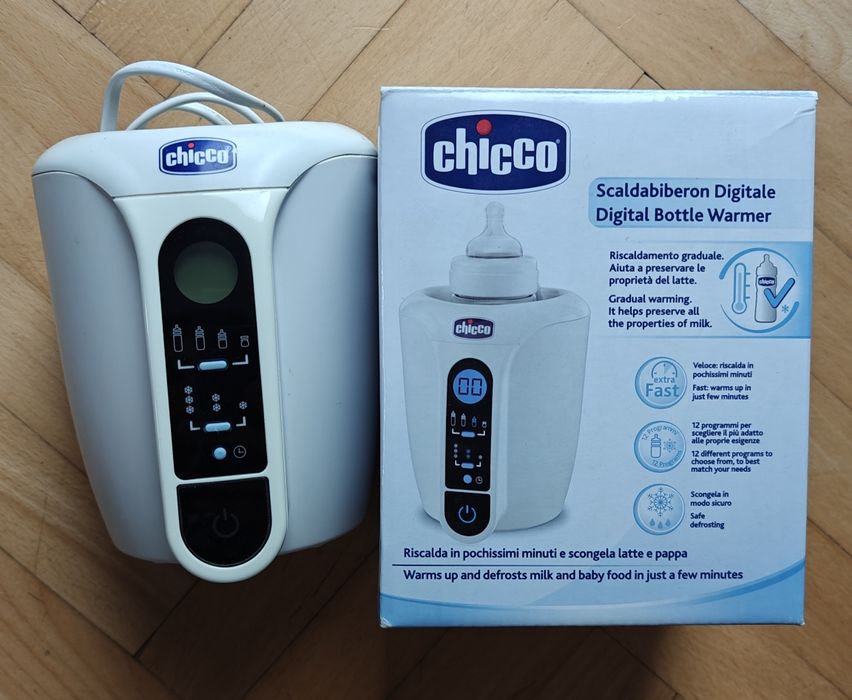 Podgrzewacz do butelek Chicco Digital z wyświetlaczem - stan bdb