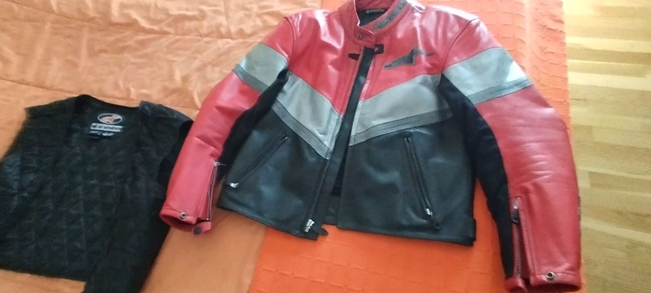 Blusão Alpinestars 100% pele tamanho 50