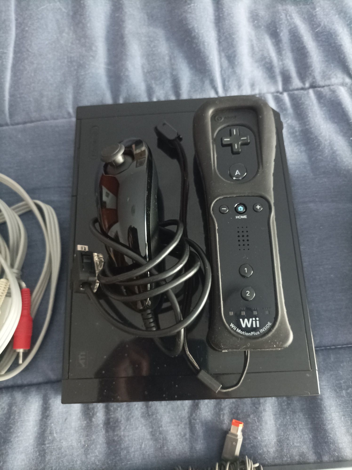 Conjunto Wii preta