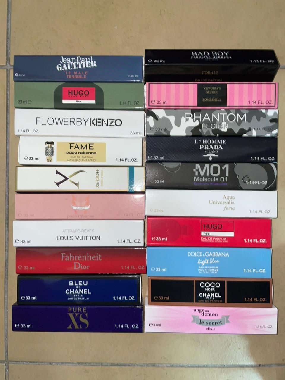 Perfumy 33 ml Duży Asortyment