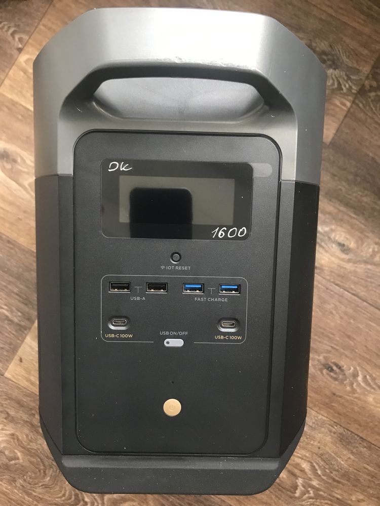 Зарядная станция EcoFlow DELTA Max 1600 (1612 Вт/ч) як нова
