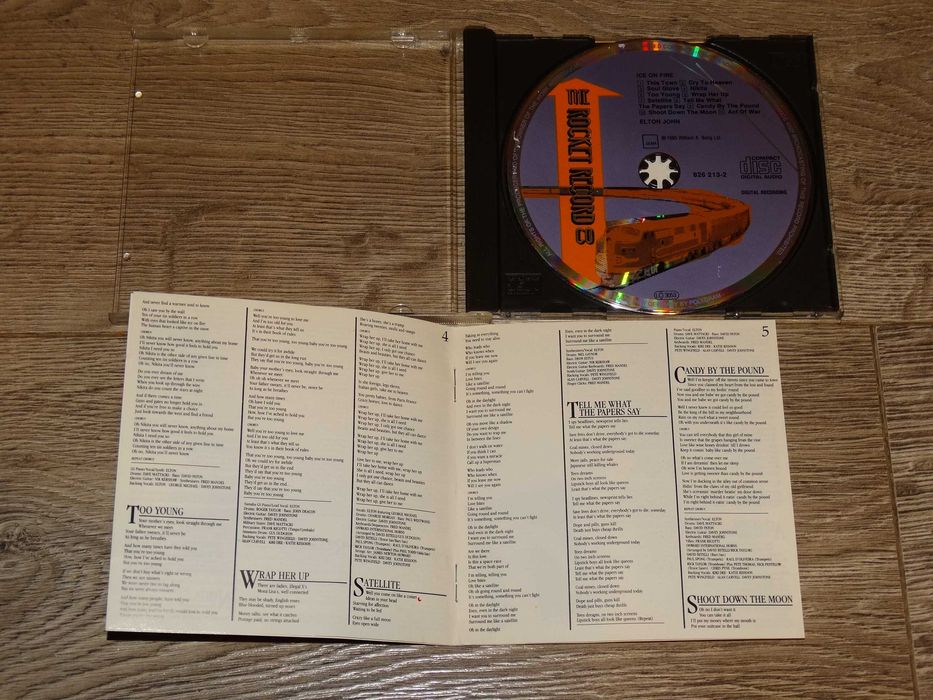 Elton John – Ice On Fire CD