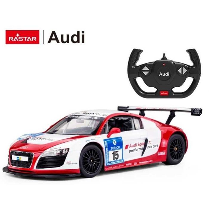 Samochód RC RASTAR 47510 AUDI R8 LMS Zdalnie Sterowany AUTO Wyścigowe