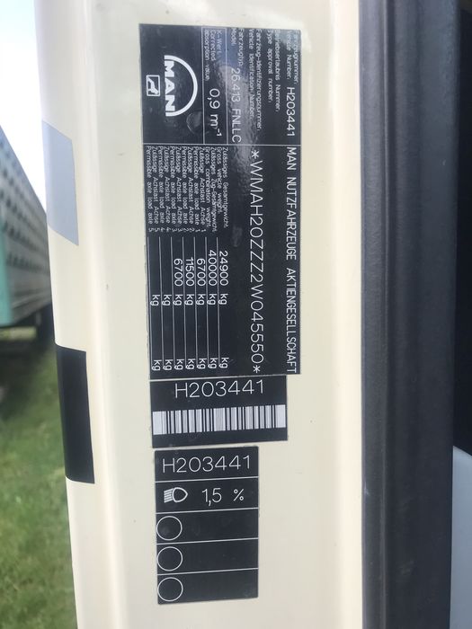 Man TGA XXL. Automat. BDF Контейнеровоз