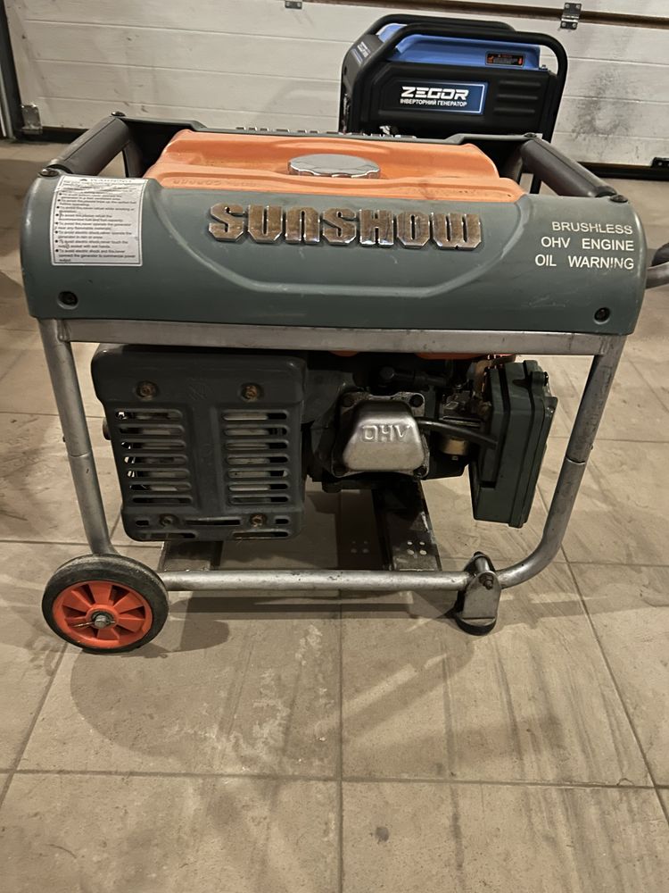 Бензиновий генератор SunShow