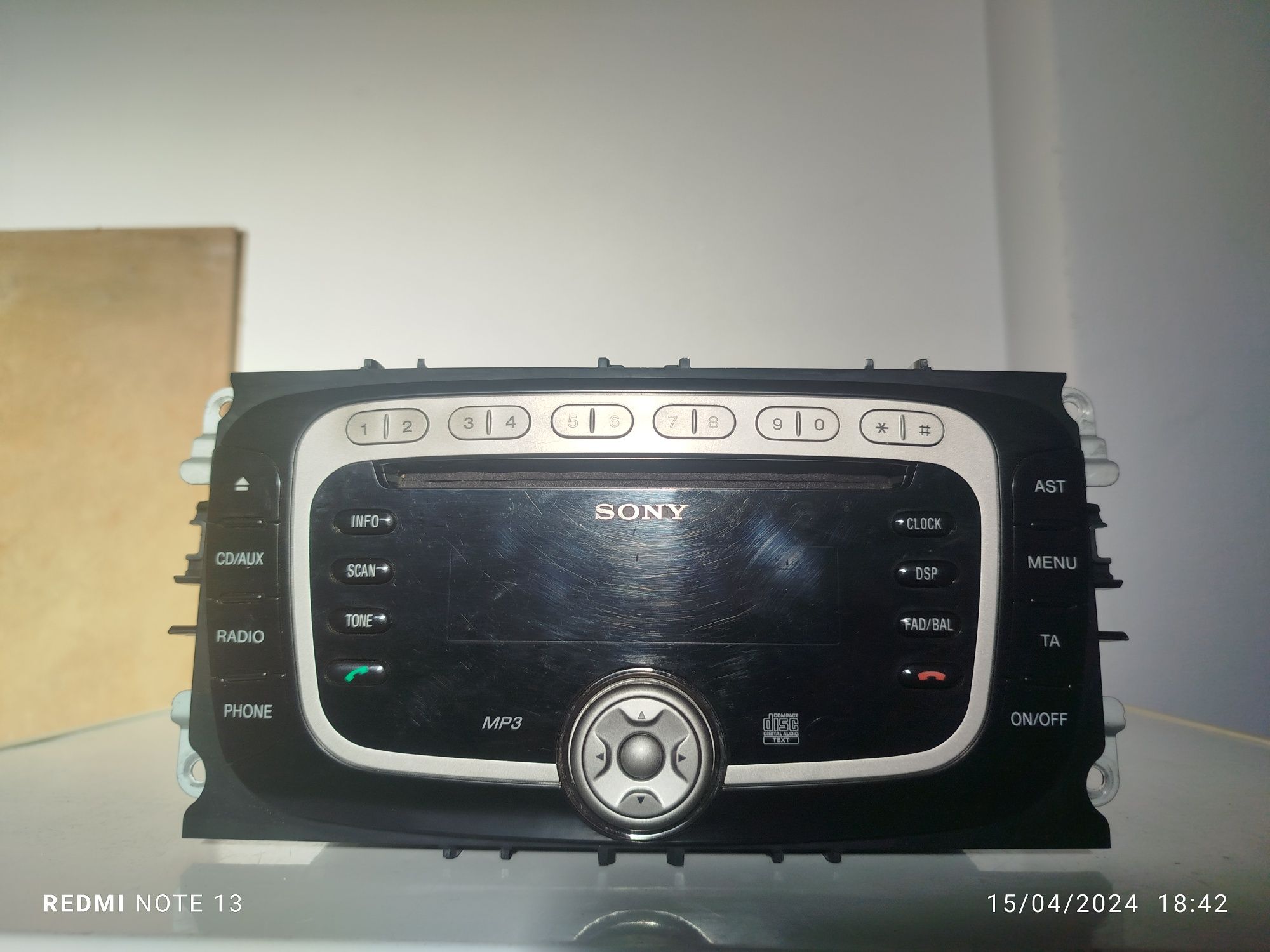 Radio Sony de ford