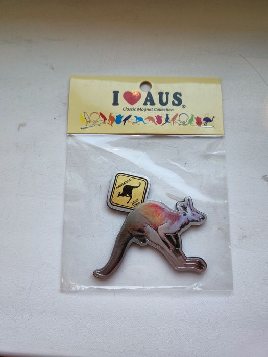 Aluminiowy magnes - kangur Australia