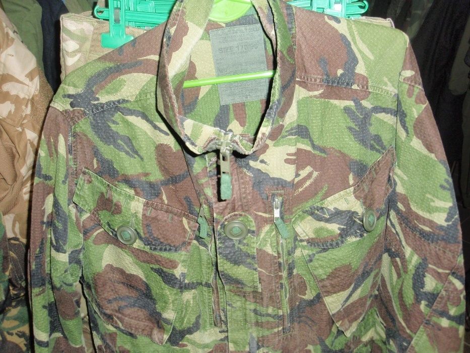 Wojskowa Brytyjska Kurtka JACKET DPM FIELD woodland/ripstop r170/96