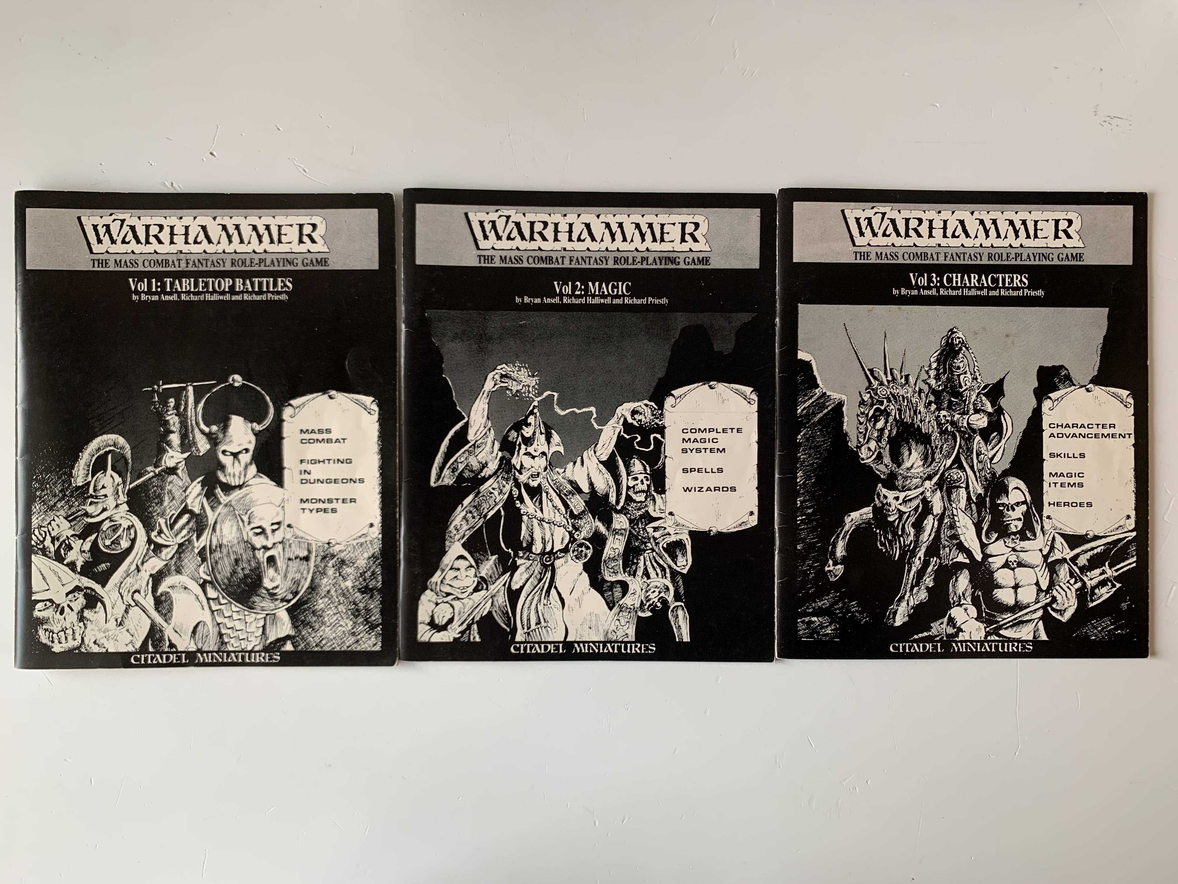 Warhammer Fantasy Battle - pierwsza edycja, box z 1982 r.