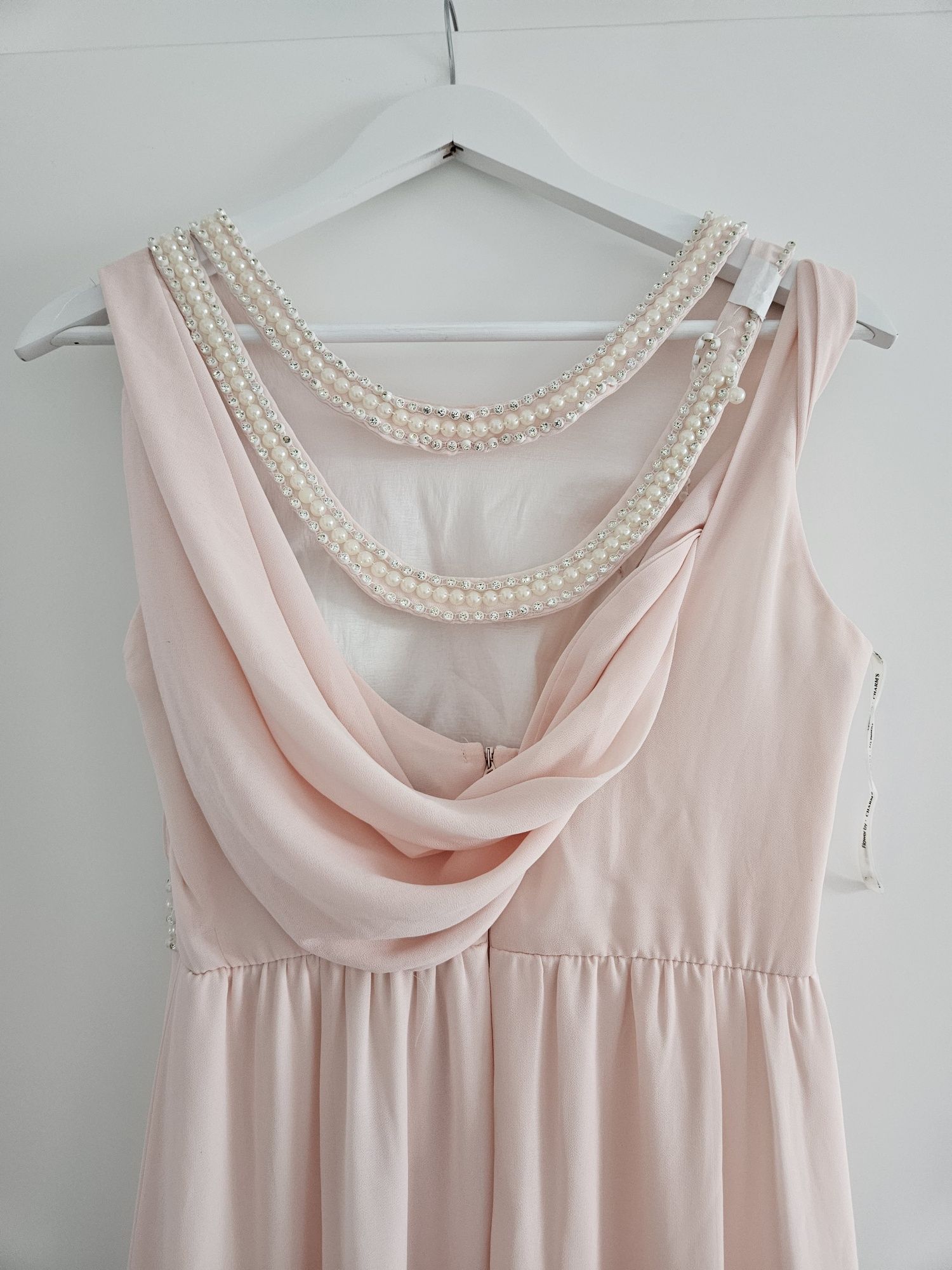 Vestido cerimónia rosa