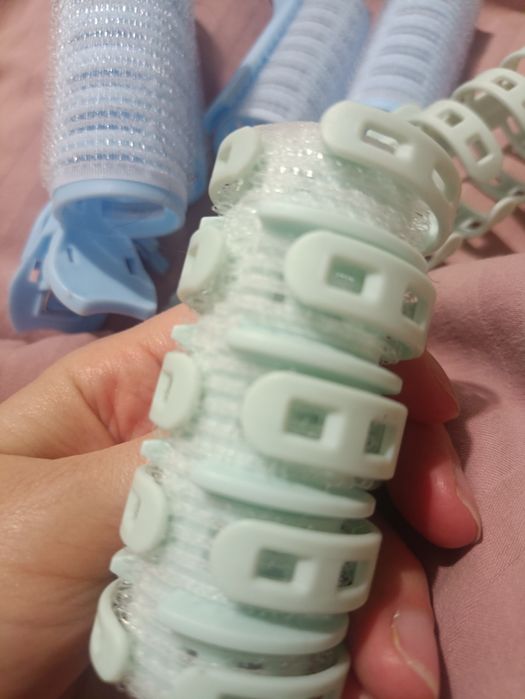 Wałki klipsy do włosów z zapieciami