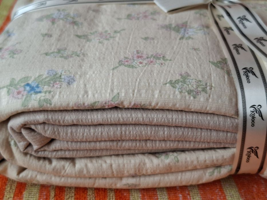 Двоспальний комплекти постїльної білизни з Мусліну.