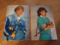 MODERN TALKING Thomas Anders & Dieter Bohlen - zdjęcia z autografami