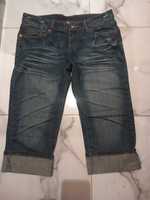 Spodnie jeansy 3/4, Fishbone