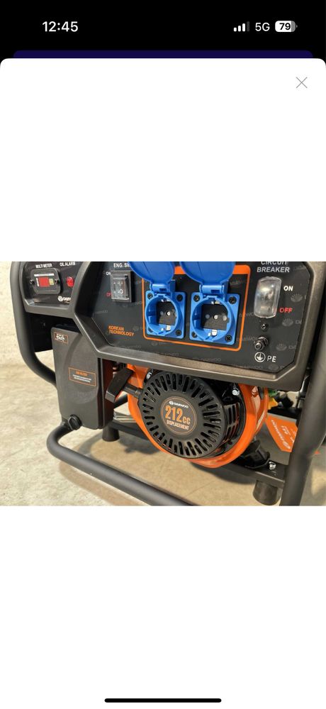 Gerador Daewoo GDAX4050 2.8KVA