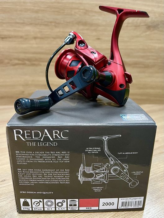 Kołowrotek wędkarski SPRO Red Arc Legend 2000