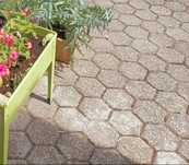 Ofereço pavê hexagonal