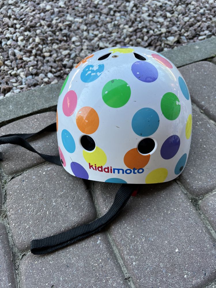 Kask rowerowy dla dziecka KiddiMoto rozmiar 48-53 cm