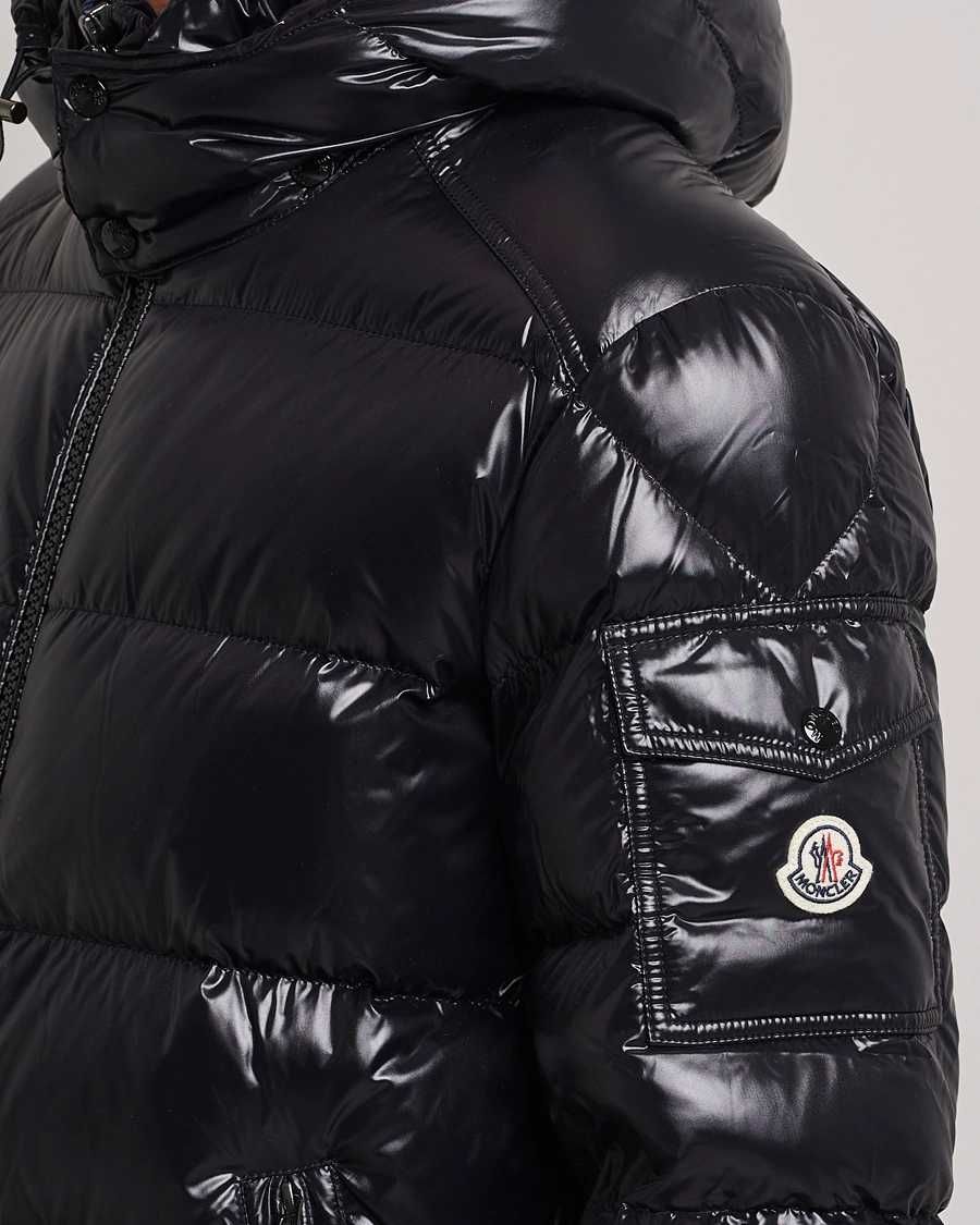 Пуховик Moncler Maya down jacket  М Чорний Оригинал