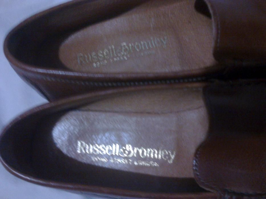 туфли-лоферы,бренд Russell & Bromley