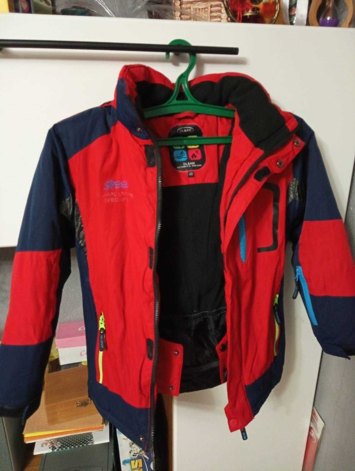 Зимова куртка дитяча (для хлопців), лижна, 40 розмір
