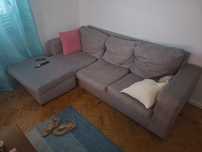 Sofa cinzento grande