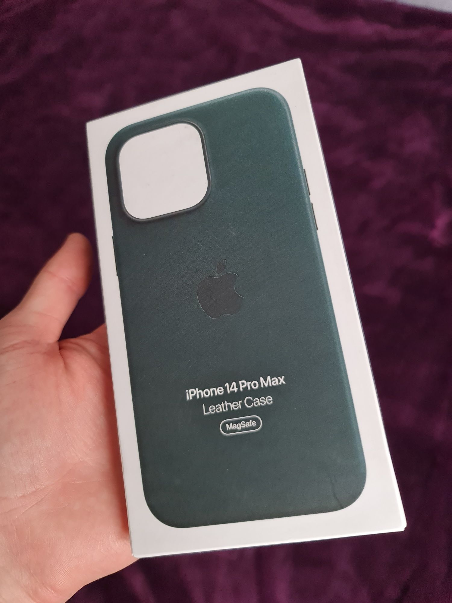 Etui , Case MagSafe iPhone 14 Pro Max Leather Skórzane Apple