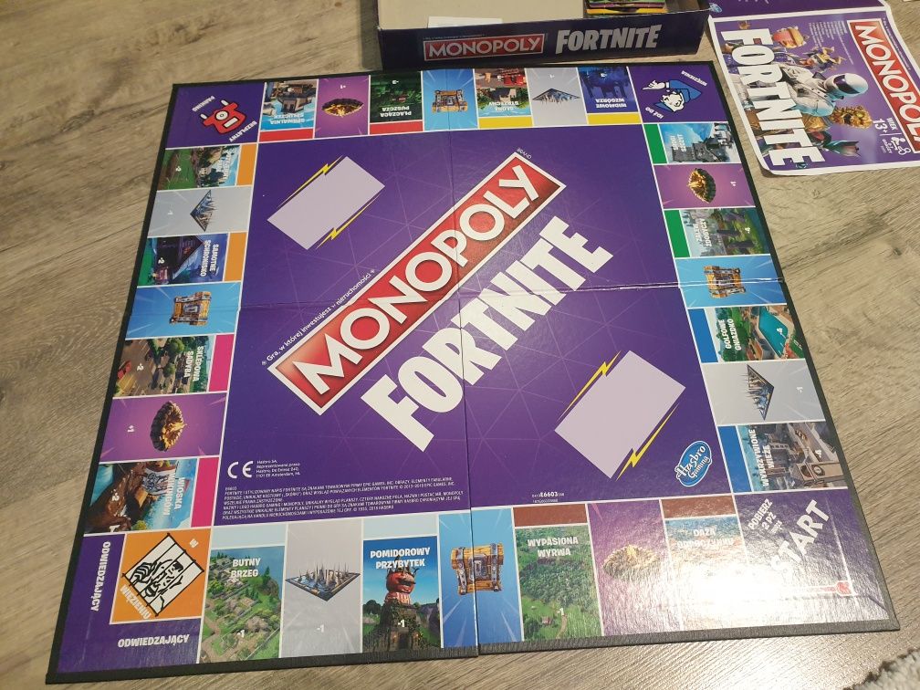 Gra Monopoly Fortnite Wersja Polska HASBRO
