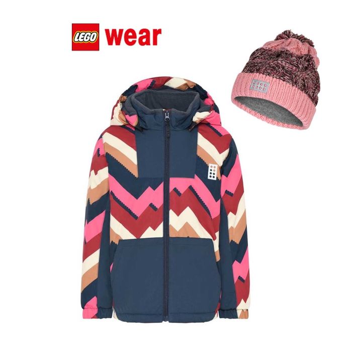 Зимова лижна куртка курточка на дівчинку LegoWear р.110-116