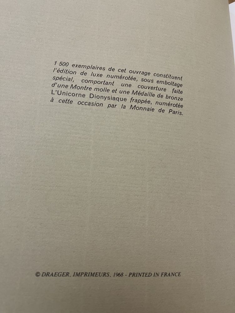 Книга альбом Далі 1968