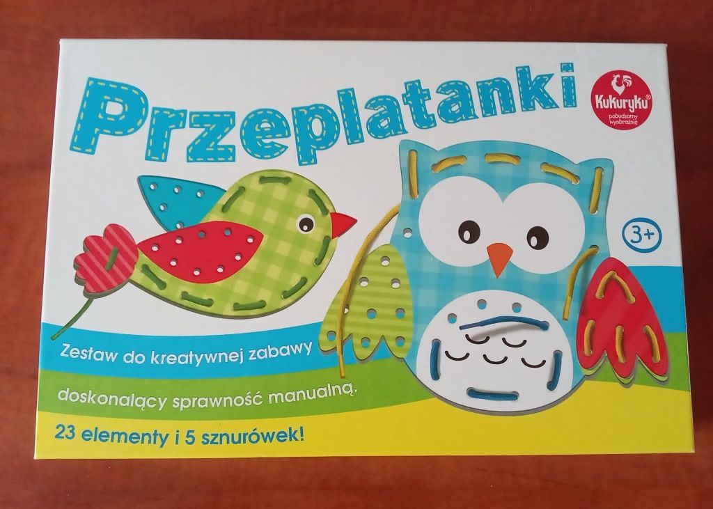 Przeplatanki, zestaw do kreatywnej zabawy manualnej.