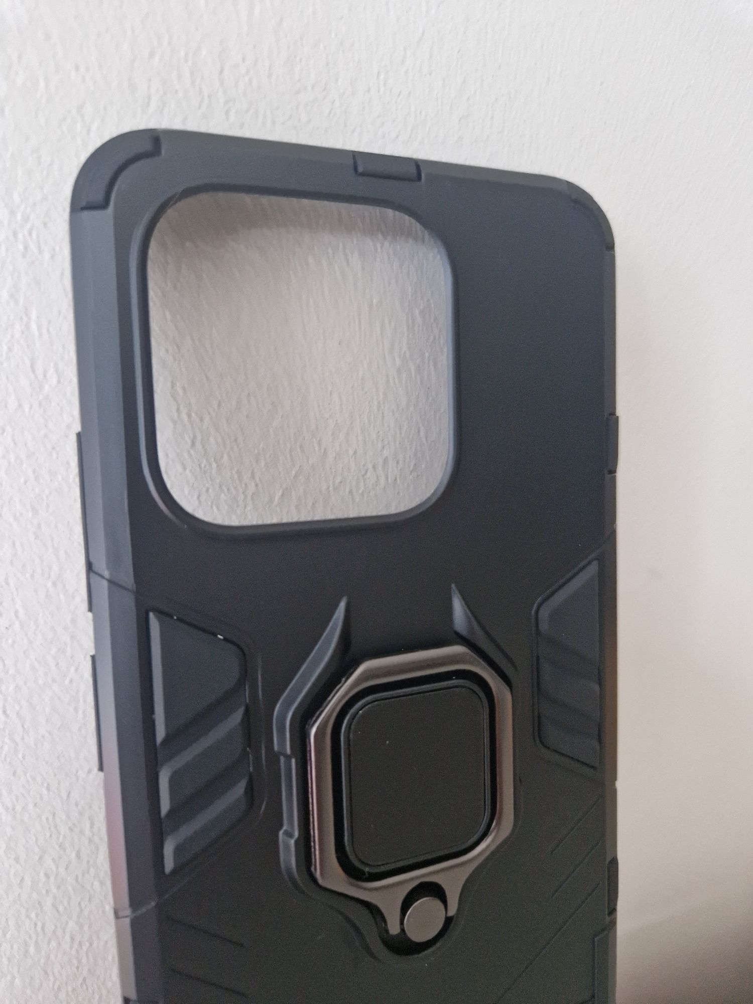 Ring Armor Case do Xiaomi Redmi 12C/11A Czarny