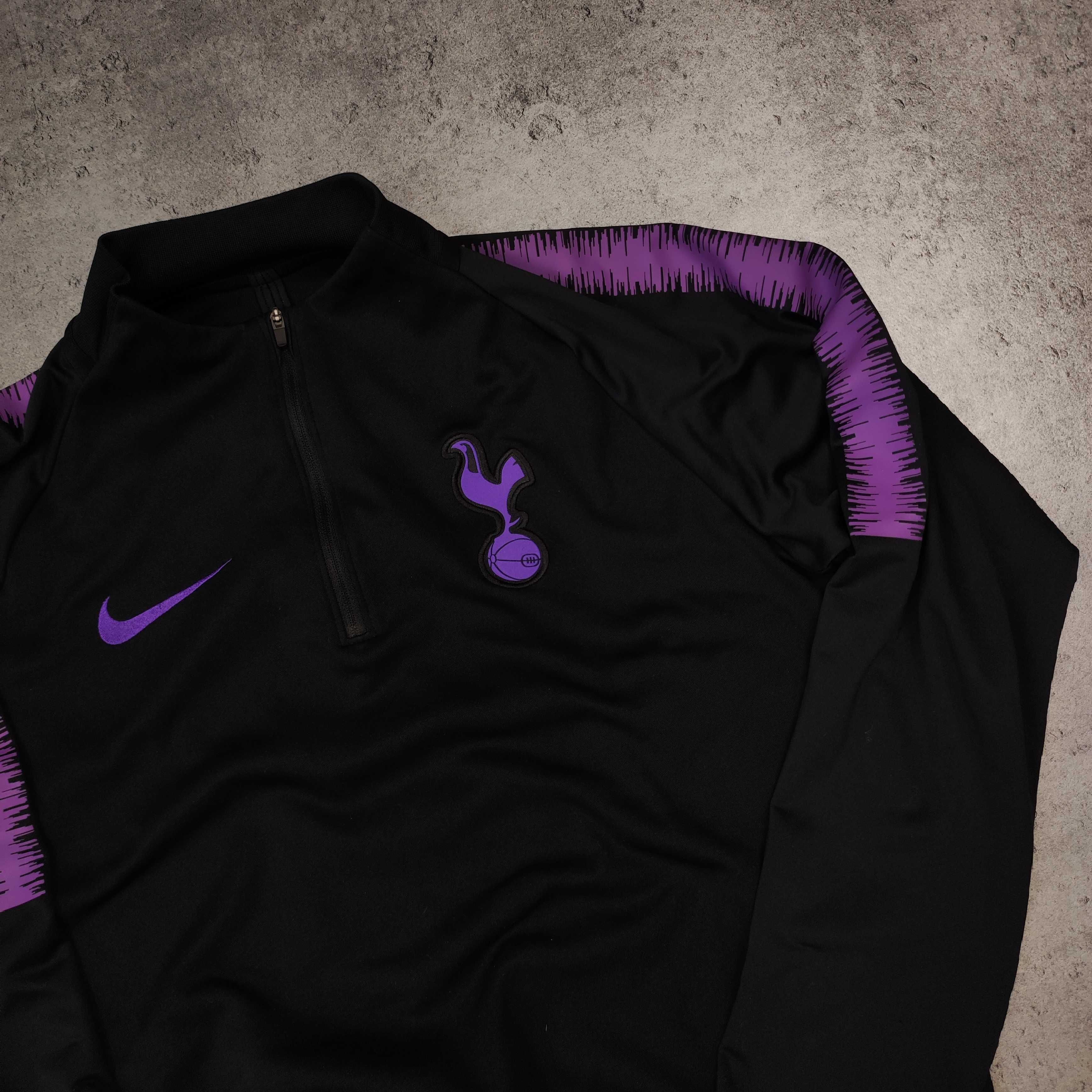 MĘSKA Bluza Sportowa Lekka Piłka Nożna Tottenham Londyn Nike Trening