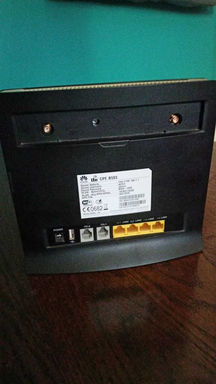 Router Huawei CPE B593 - uszkodzony (problem z dostępem do Internetu)