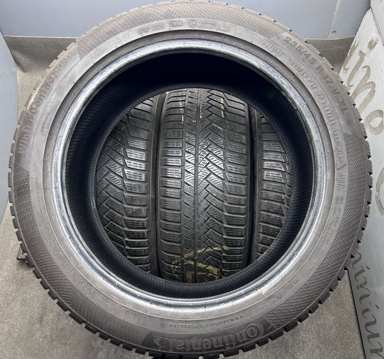 Шини ~5мм зима 235 45 R17 Continental Winter Contact TS850P зимові