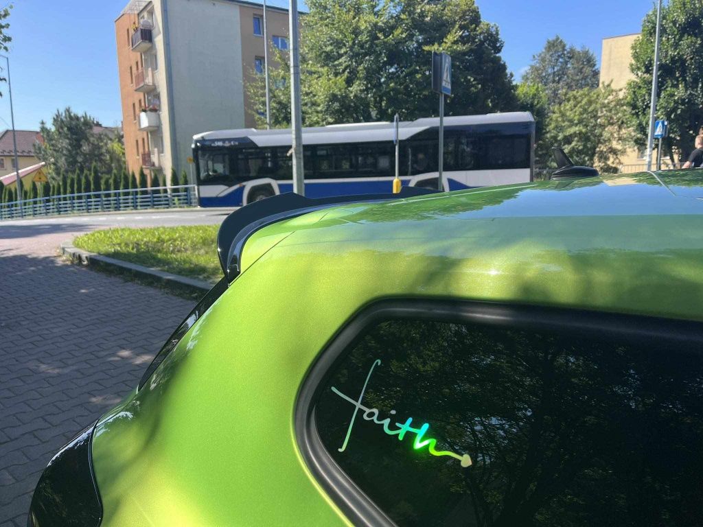 Lotka dokładka spoiler Volkswagen Scirocco 2008/2014 czarny połysk