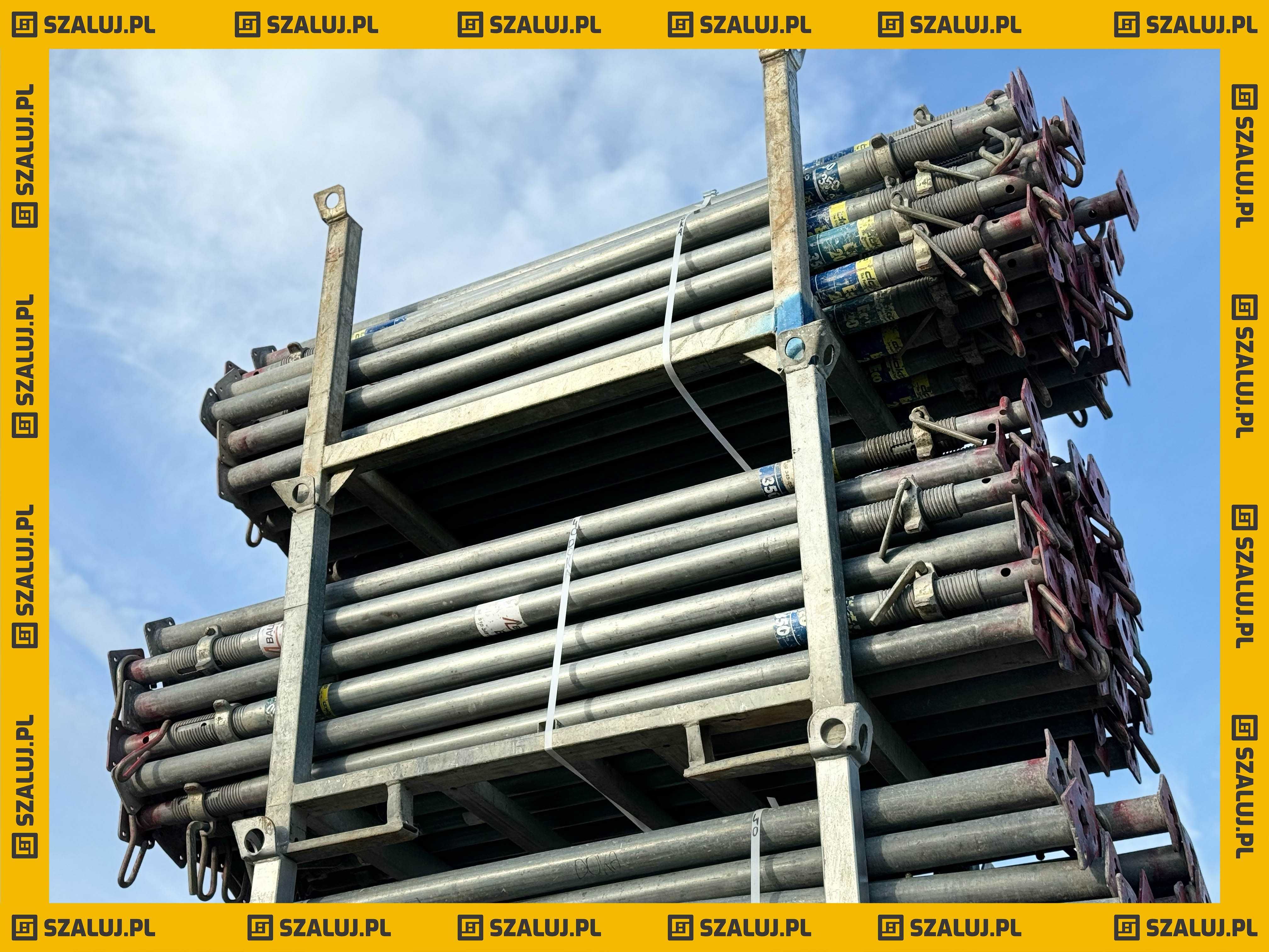 Używana podpora stemple budowlana ocynkowana sztyca 350cm