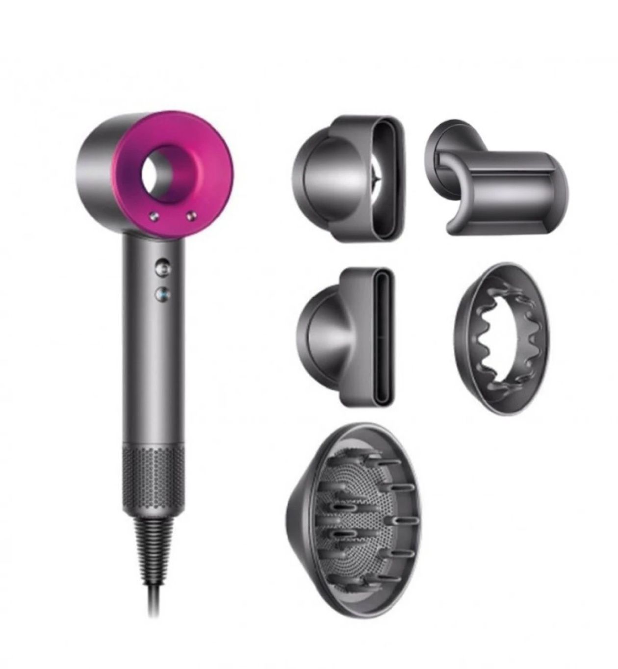 Фен для волоcся Dyson Supersonic HD08 Nickel/Fuchsia