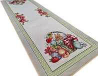 Bieżnik Wielkanocny 47x140 cm gobelinowy 1293LI Zajączki