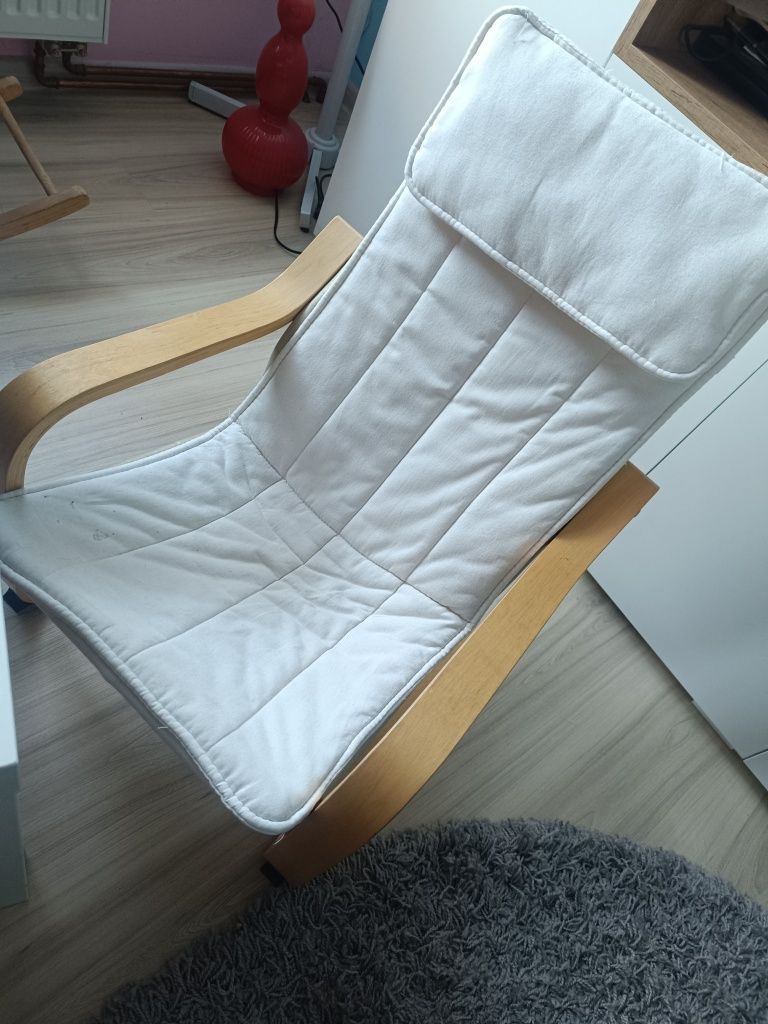 Fotele dziecięce finki stolik meble dziecięce Ikea poang