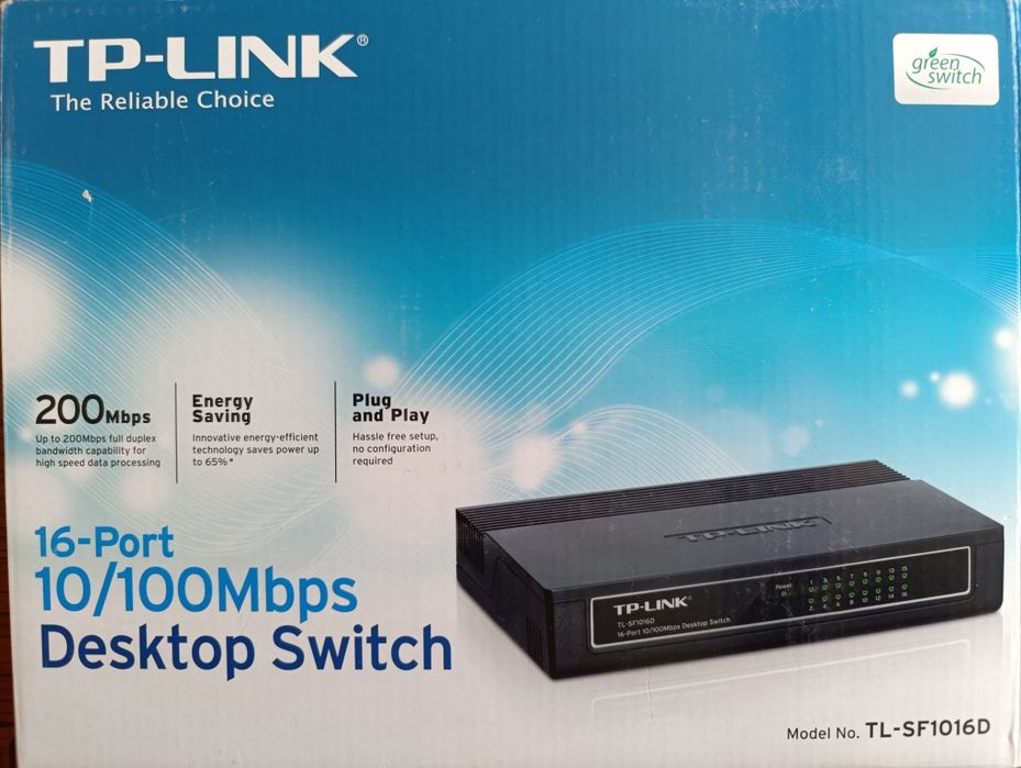 Коммутатор TP-LINK TL-SF1016D