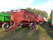 Przyczepa tandem 8,10,10,14t , resor,hamulce,własna hydraulika.Zadbane