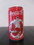 Euro 2012 Robert Lewandowski puszka Coca-Cola nie otwarta, pełna.